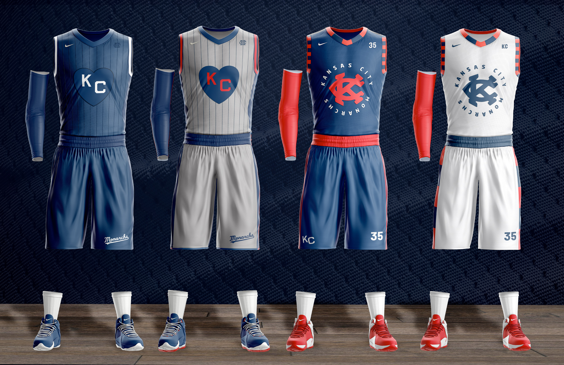 NBA Expansion: Kansas City Monarchs concept by @mtd.esigns