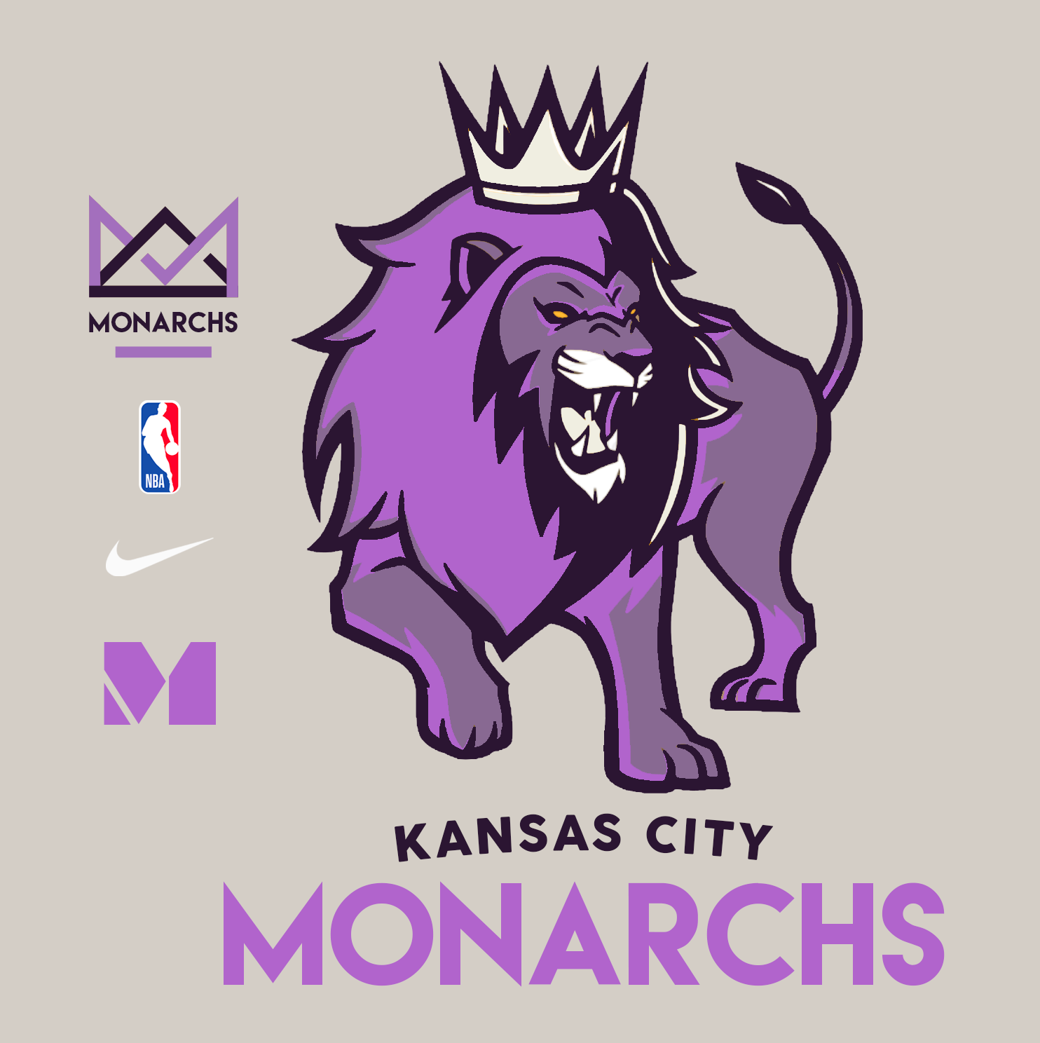 NBA Expansion: Kansas City Monarchs concept by @mtd.esigns